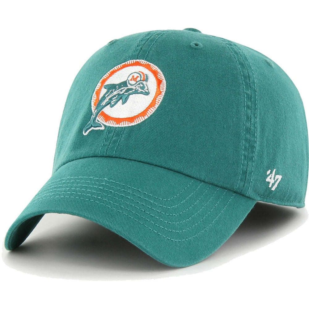Miami Dolphins '47 Gridiron Classics Franchise Fitted Hat Aqua