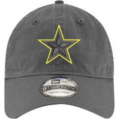 Dallas Cowboys New Era Volt 9TWENTY Adjustable Hat Graphite