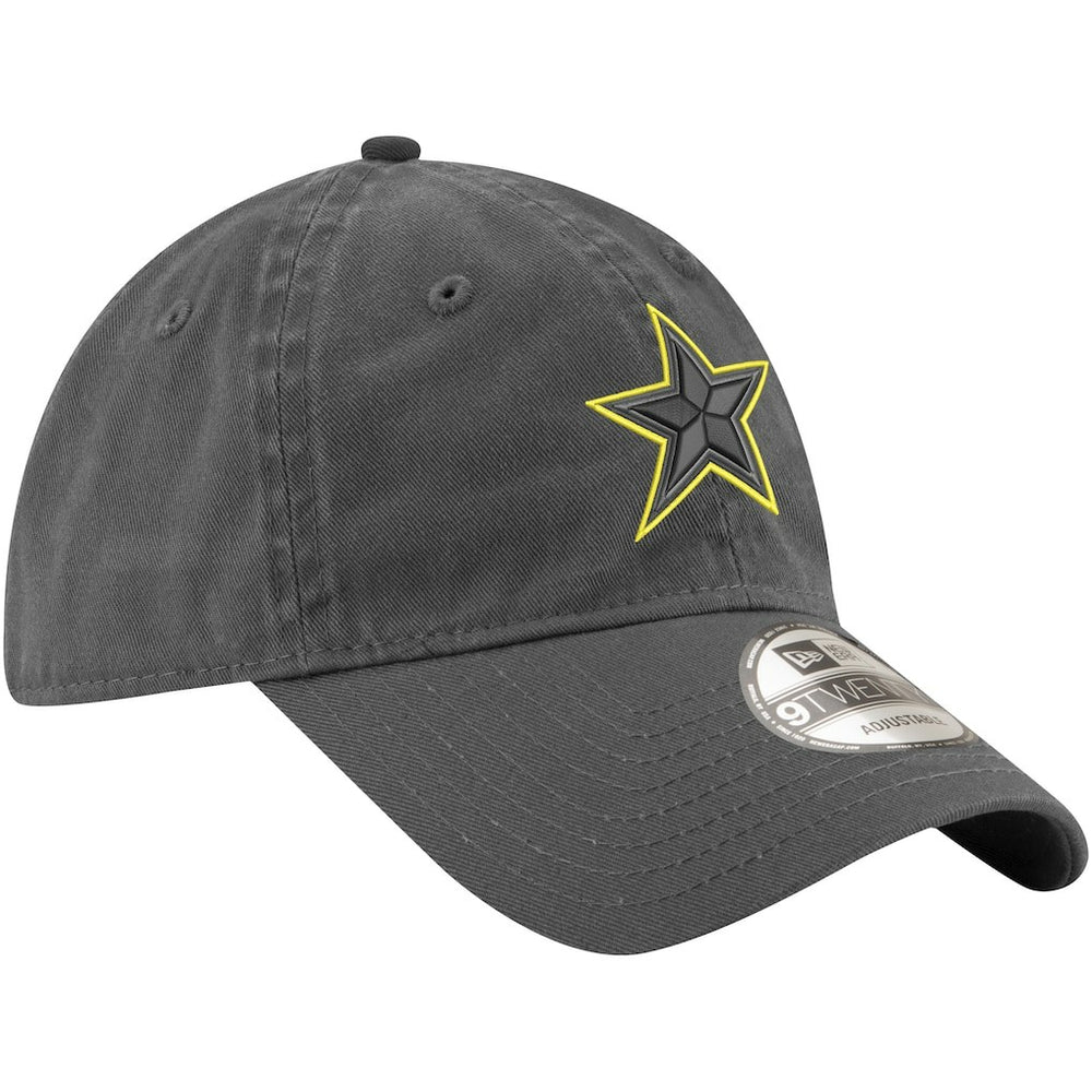 Dallas Cowboys New Era Volt 9TWENTY Adjustable Hat Graphite