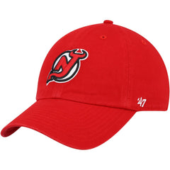 NHL New Jersey Devils '47 Clean Up Adjustable Hat - Red