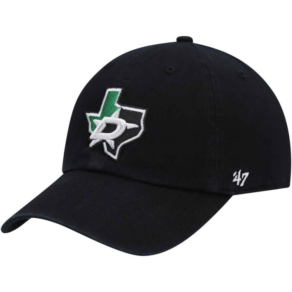 NHL Dallas Stars '47 Clean Up Adjustable Hat - Black
