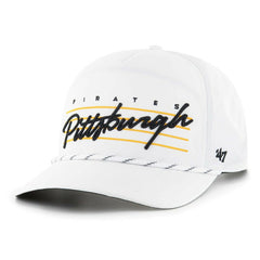 Pittsburgh Pirates '47 2023 City Connect Downburst Hitch Snapback Hat - White Hats