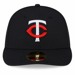 Minnesota Twins New Era 2023 Authentic Collection Low Profile  Home 59FIFTY Fitted Hat  - Navy Hats