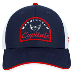 NHL Washington Capitals Fanatics Fundamental Adjustable Hat - Navy/White
