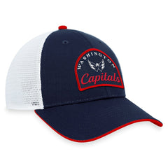 NHL Washington Capitals Fanatics Fundamental Adjustable Hat - Navy/White