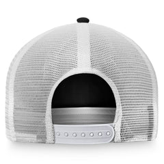 NHL Pittsburgh Penguins Fanatics Women's Fundamental Trucker Adjustable Hat - Black/White