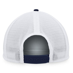 NHL St. Louis Blues Fanatics Foam Front Patch Trucker Snapback Hat - Navy/White