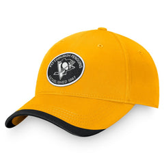 NHL Pittsburgh Penguins Fanatics Fundamental Adjustable Hat - Gold