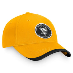 NHL Pittsburgh Penguins Fanatics Fundamental Adjustable Hat - Gold