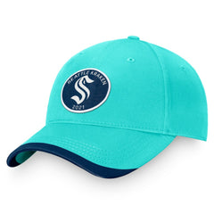 NHL Seattle Kraken Fanatics Fundamental Adjustable Hat - Light Blue