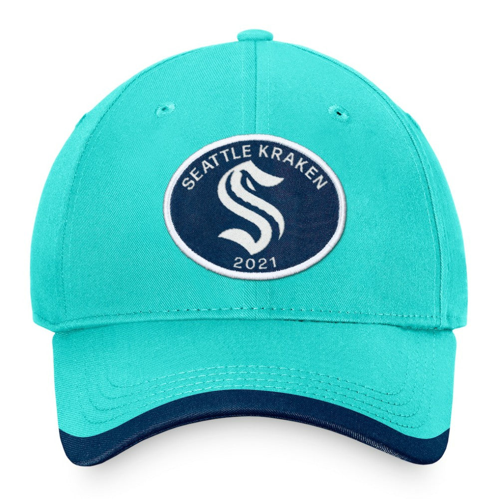NHL Seattle Kraken Fanatics Fundamental Adjustable Hat - Light Blue