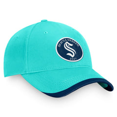 NHL Seattle Kraken Fanatics Fundamental Adjustable Hat - Light Blue