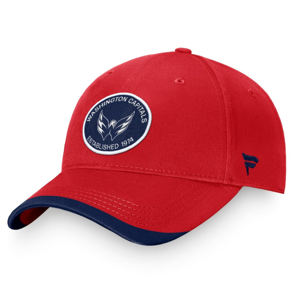 NHL Washington Capitals Fanatics Fundamental Adjustable Hat - Red