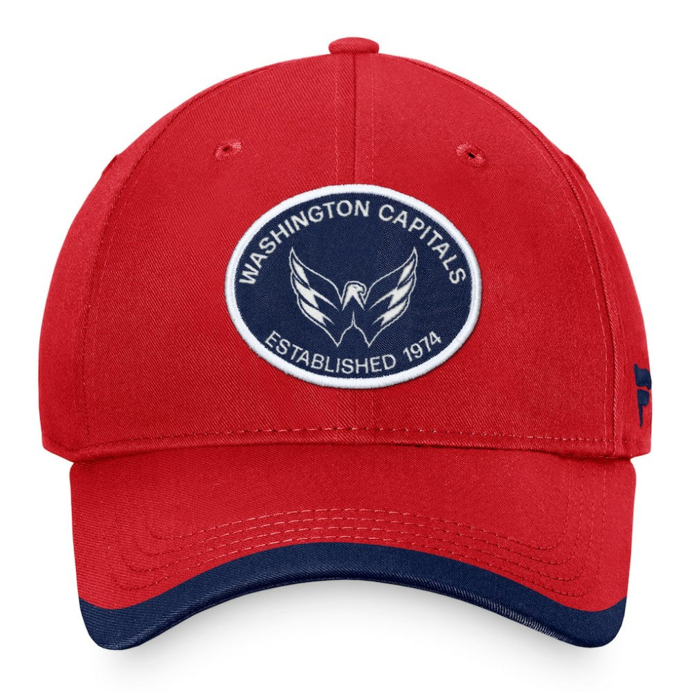 NHL Washington Capitals Fanatics Fundamental Adjustable Hat - Red