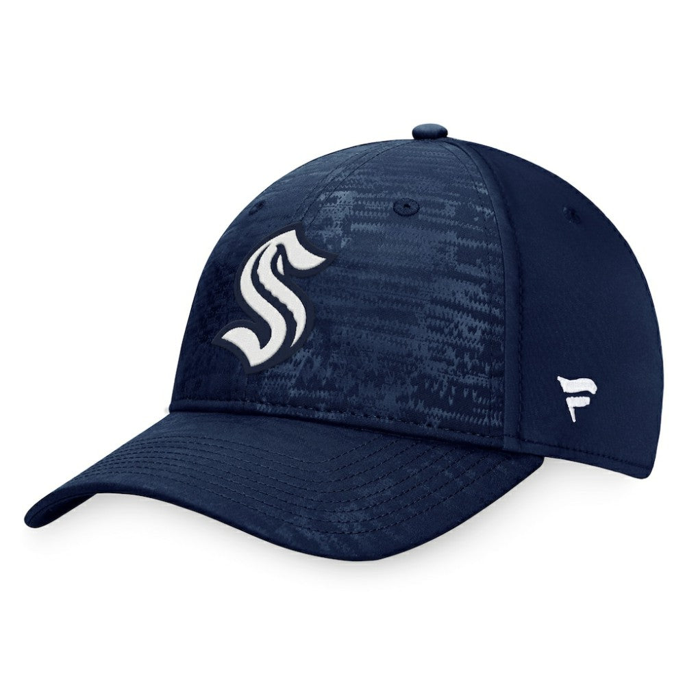 NHL Seattle Kraken Fanatics Fundamental Flex Hat - Deep Sea Blue