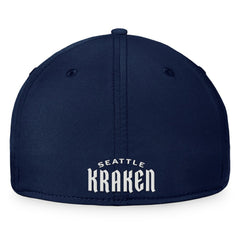 NHL Seattle Kraken Fanatics Fundamental Flex Hat - Deep Sea Blue