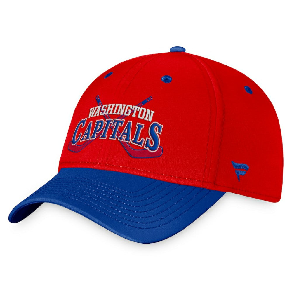 NHL Washington Capitals Fanatics Heritage Vintage Flex Hat - Red/Blue
