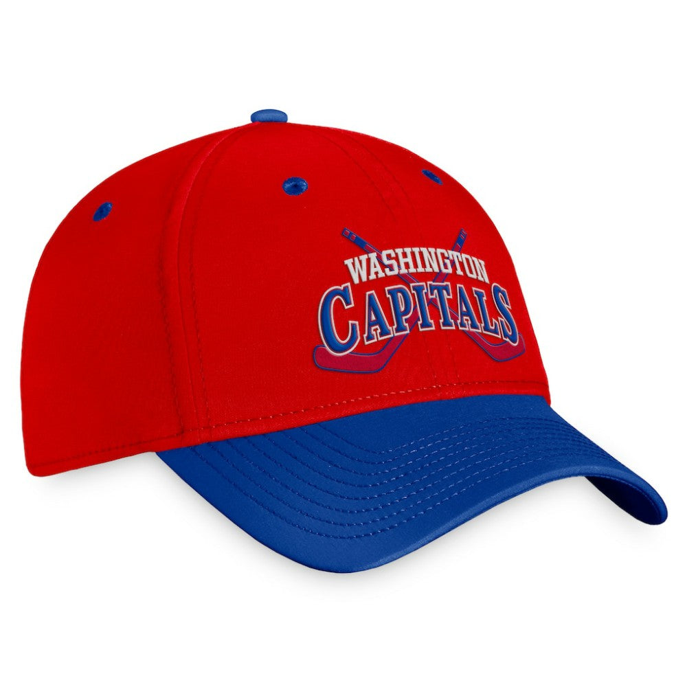 NHL Washington Capitals Fanatics Heritage Vintage Flex Hat - Red/Blue
