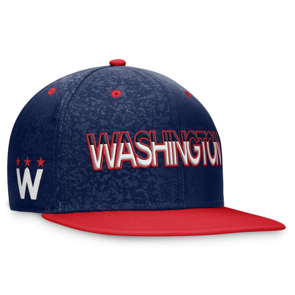 NHL Washington Capitals Fanatics Authentic Pro Alternate Jersey Snapback Hat - Navy/Red