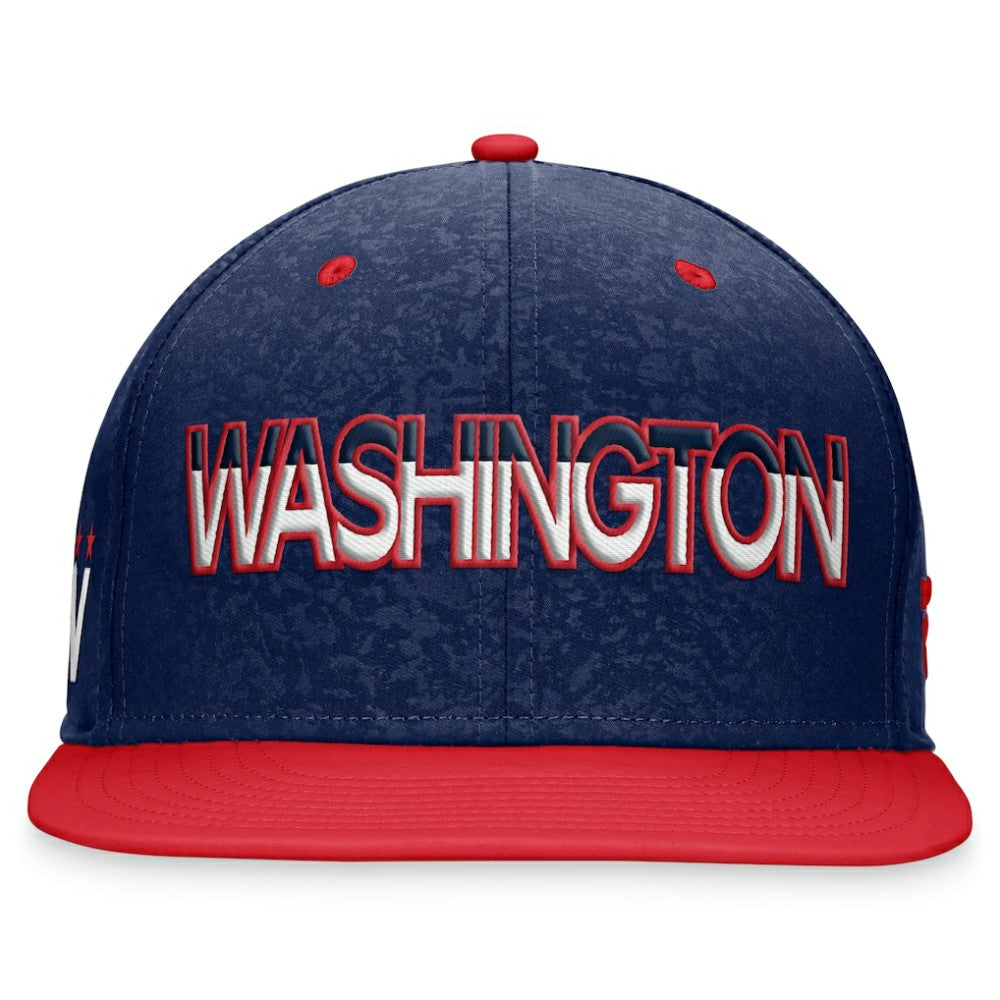 NHL Washington Capitals Fanatics Authentic Pro Alternate Jersey Snapback Hat - Navy/Red