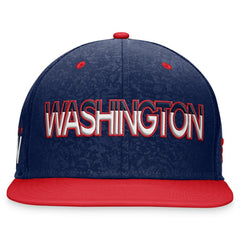 NHL Washington Capitals Fanatics Authentic Pro Alternate Jersey Snapback Hat - Navy/Red