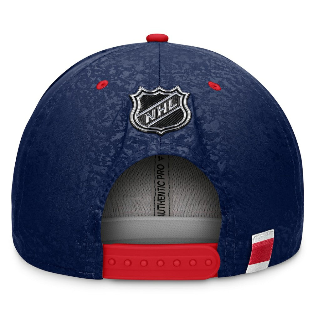 NHL Washington Capitals Fanatics Authentic Pro Alternate Jersey Snapback Hat - Navy/Red