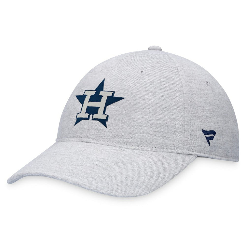 Houston Astros Fanatics Logo Adjustable Hat - Gray Hats