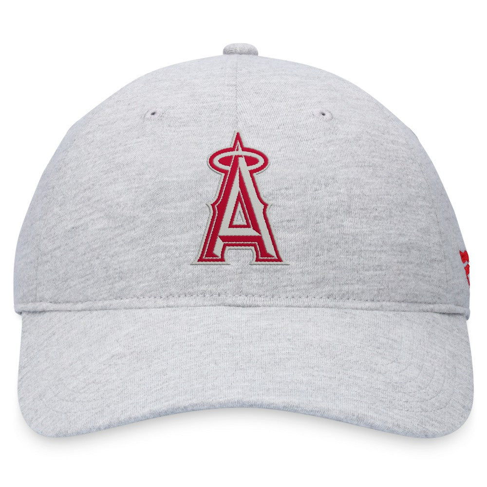 Los Angeles Angels Fanatics Logo Adjustable Hat - Gray Hats