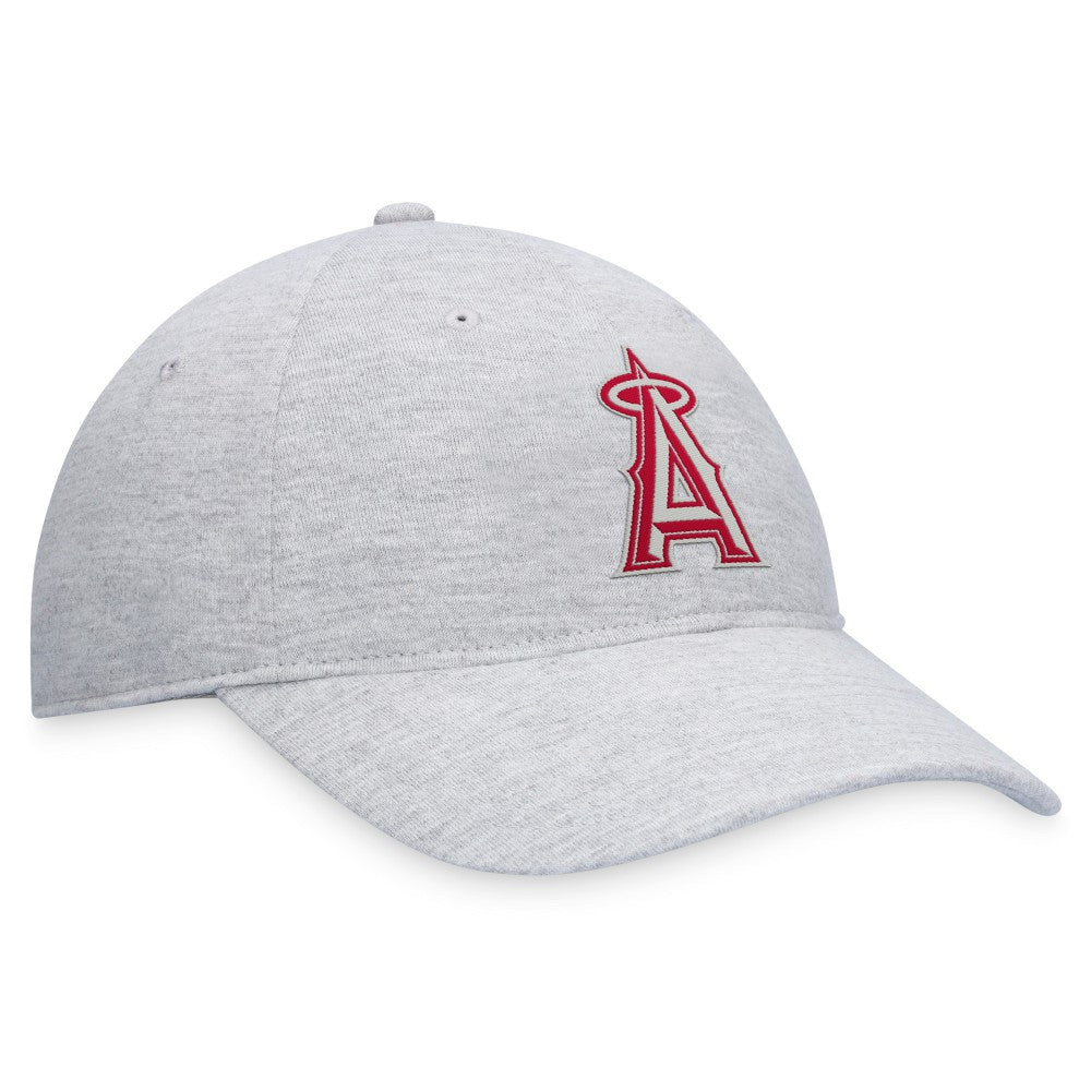Los Angeles Angels Fanatics Logo Adjustable Hat - Gray Hats