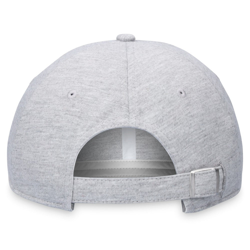 Miami Marlins Fanatics Logo Adjustable Hat - Gray Hats