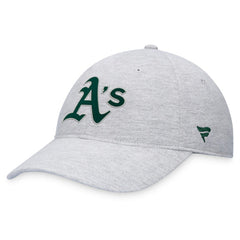 Athletics Fanatics Logo Adjustable Hat - Gray Hats