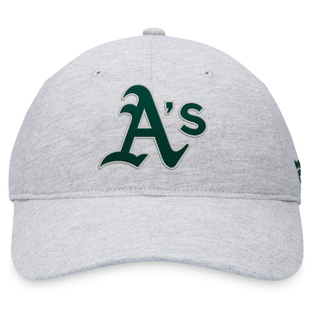 Athletics Fanatics Logo Adjustable Hat - Gray Hats