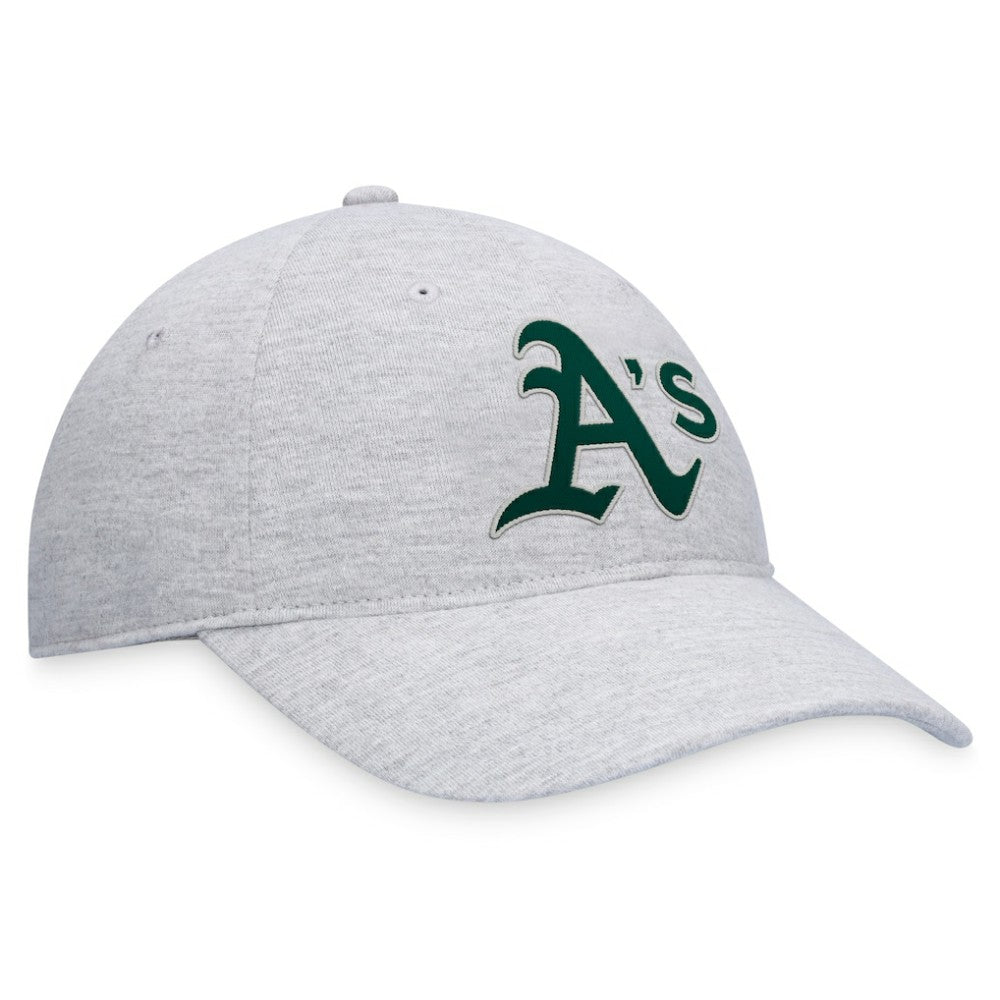 Athletics Fanatics Logo Adjustable Hat - Gray Hats
