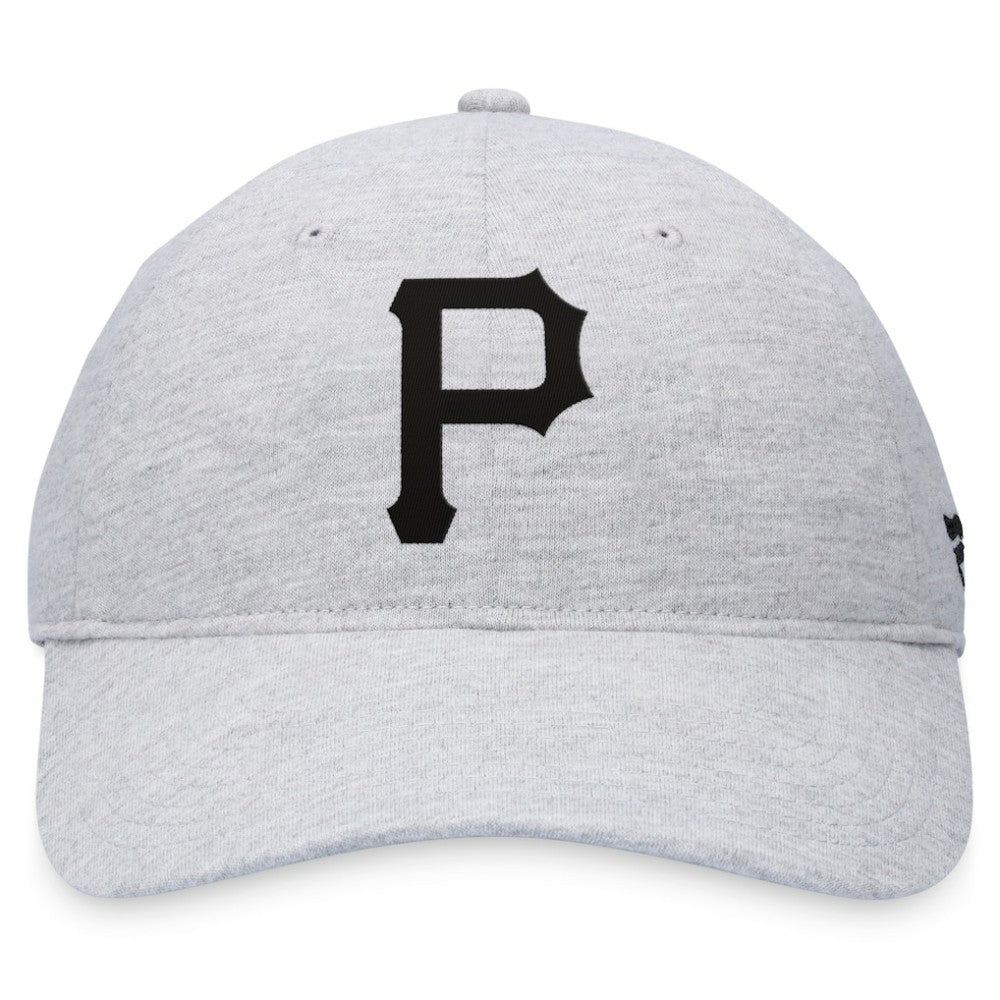 Pittsburgh Pirates Fanatics Logo Adjustable Hat - Gray Hats
