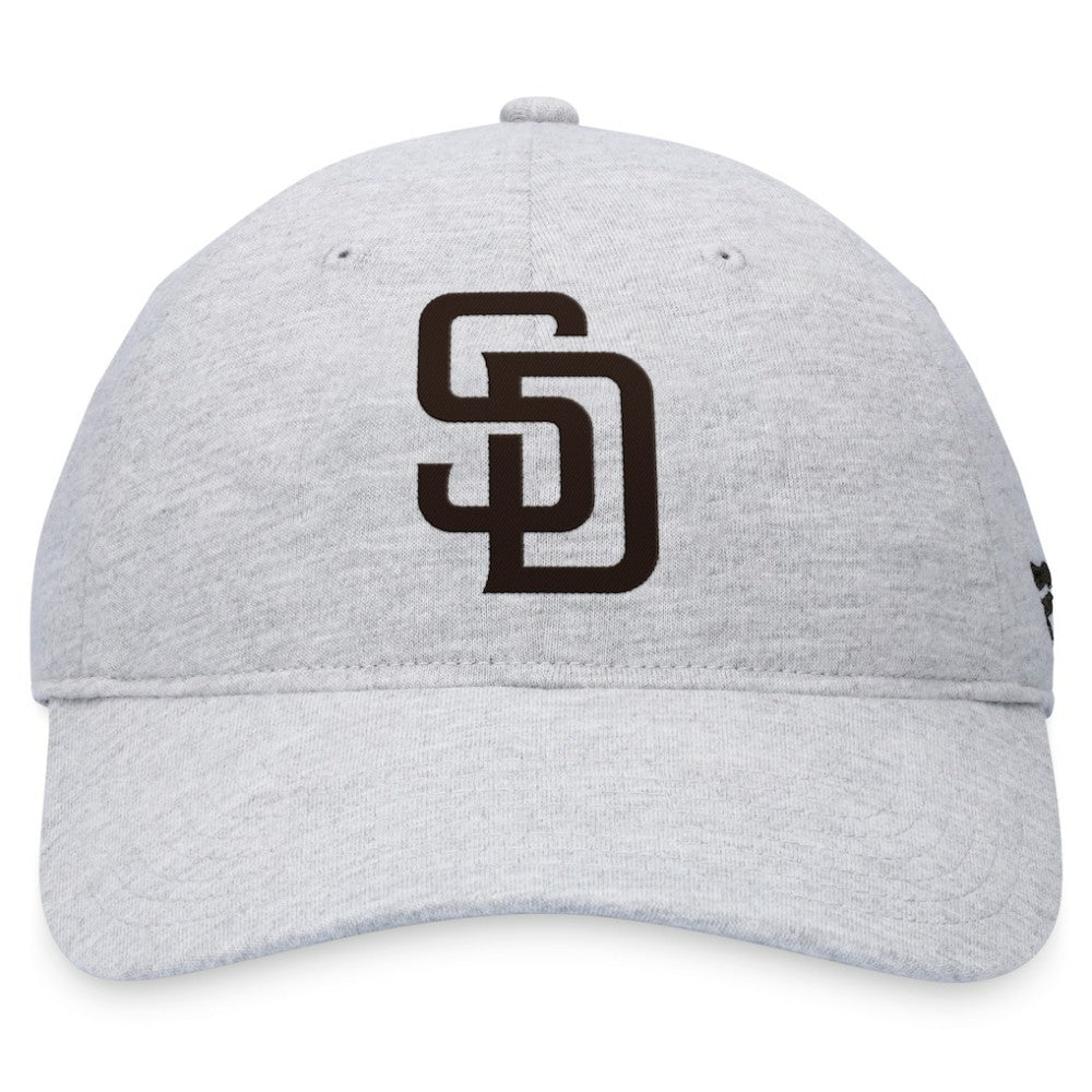 San Diego Padres Fanatics Logo Adjustable Hat - Gray Hats