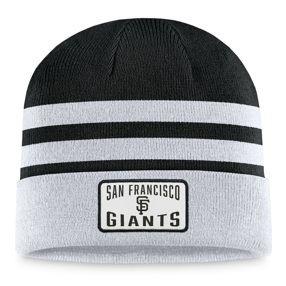 San Francisco Giants Fanatics Cuffed Knit Hat - Gray Hats