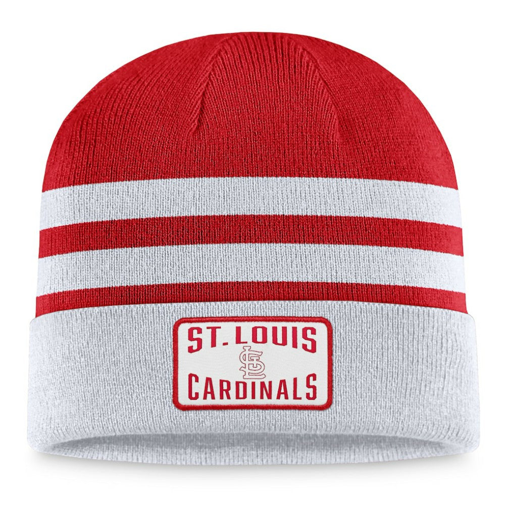 St. Louis Cardinals Fanatics Cuffed Knit Hat - Gray Hats
