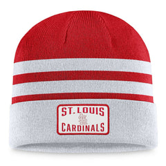 St. Louis Cardinals Fanatics Cuffed Knit Hat - Gray Hats