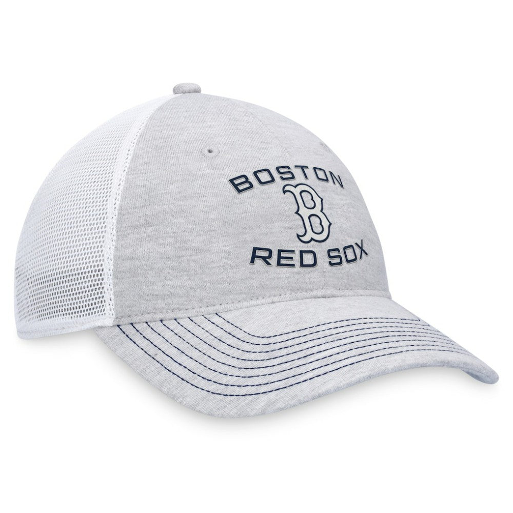 Boston Red Sox Fanatics Trucker Adjustable Hat - Gray Hats