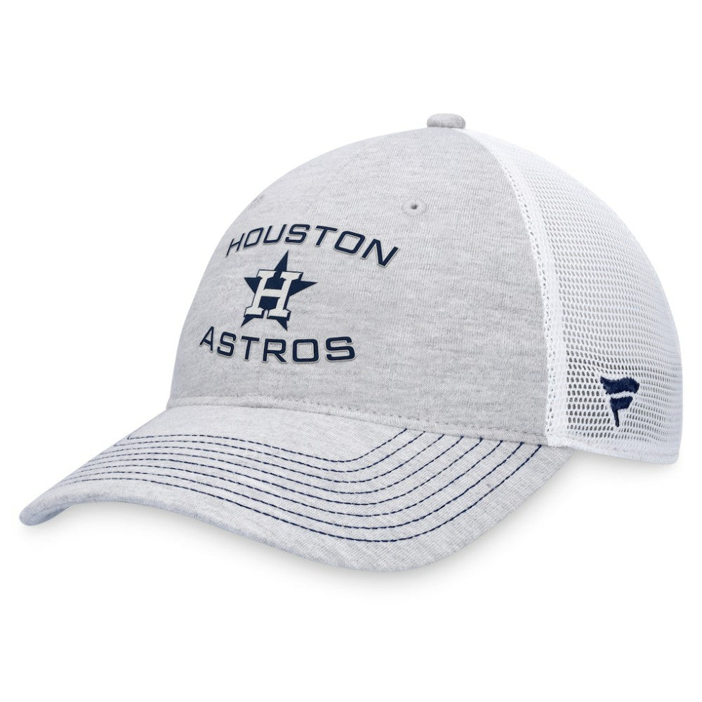 Houston Astros Fanatics Trucker Adjustable Hat - Gray Hats