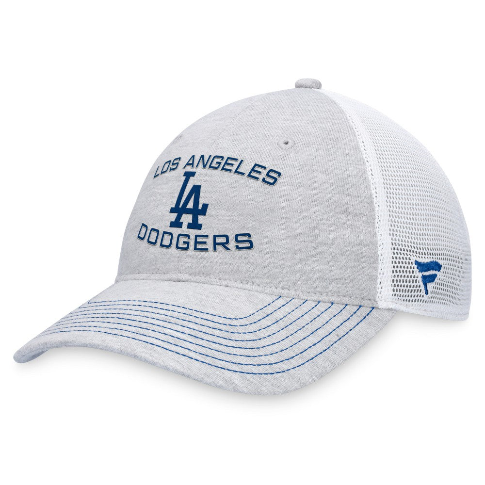 Los Angeles Dodgers Fanatics Trucker Adjustable Hat - Gray Hats