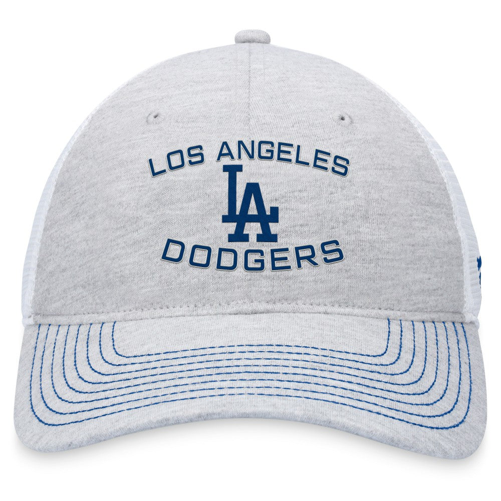 Los Angeles Dodgers Fanatics Trucker Adjustable Hat - Gray Hats