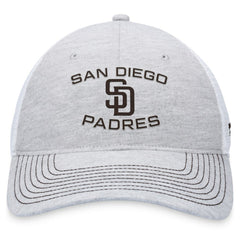San Diego Padres Fanatics Trucker Adjustable Hat - Gray Hats