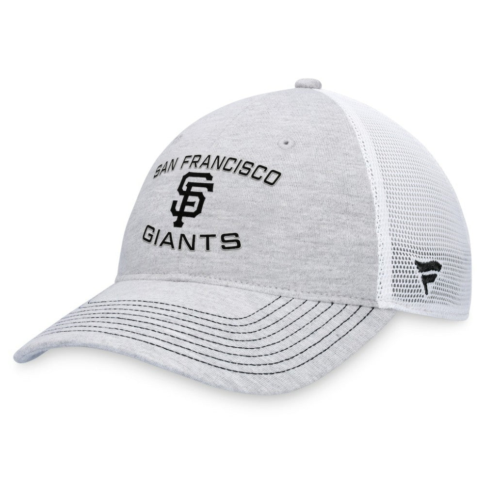 San Francisco Giants Fanatics Trucker Adjustable Hat - Gray Hats