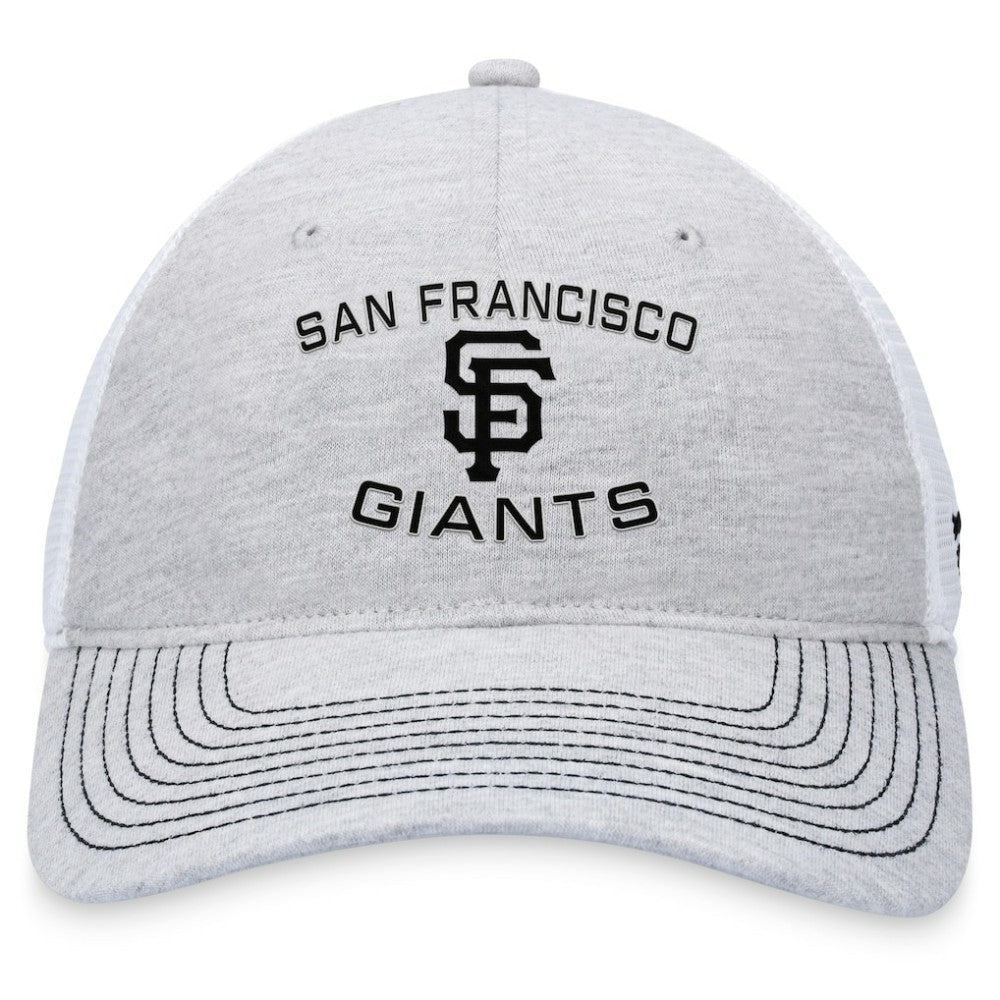 San Francisco Giants Fanatics Trucker Adjustable Hat - Gray Hats