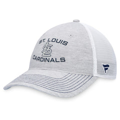 St. Louis Cardinals Fanatics Trucker Adjustable Hat - Gray Hats