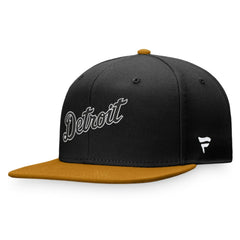 Detroit Tigers Fanatics Fitted Hat - Black/Khaki Hats