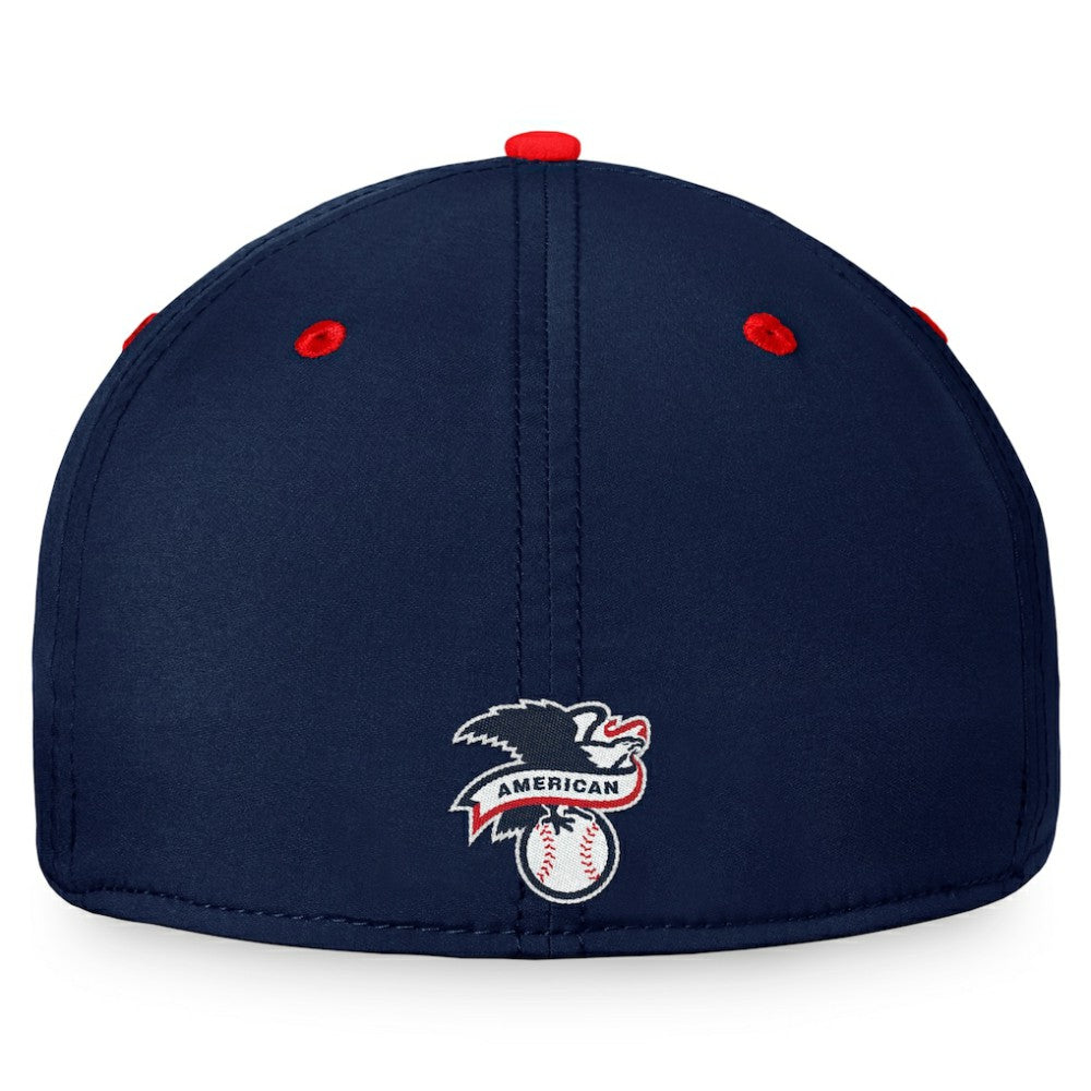 Boston Red Sox Fanatics Stacked Logo Flex Hat - Navy/Red Hats