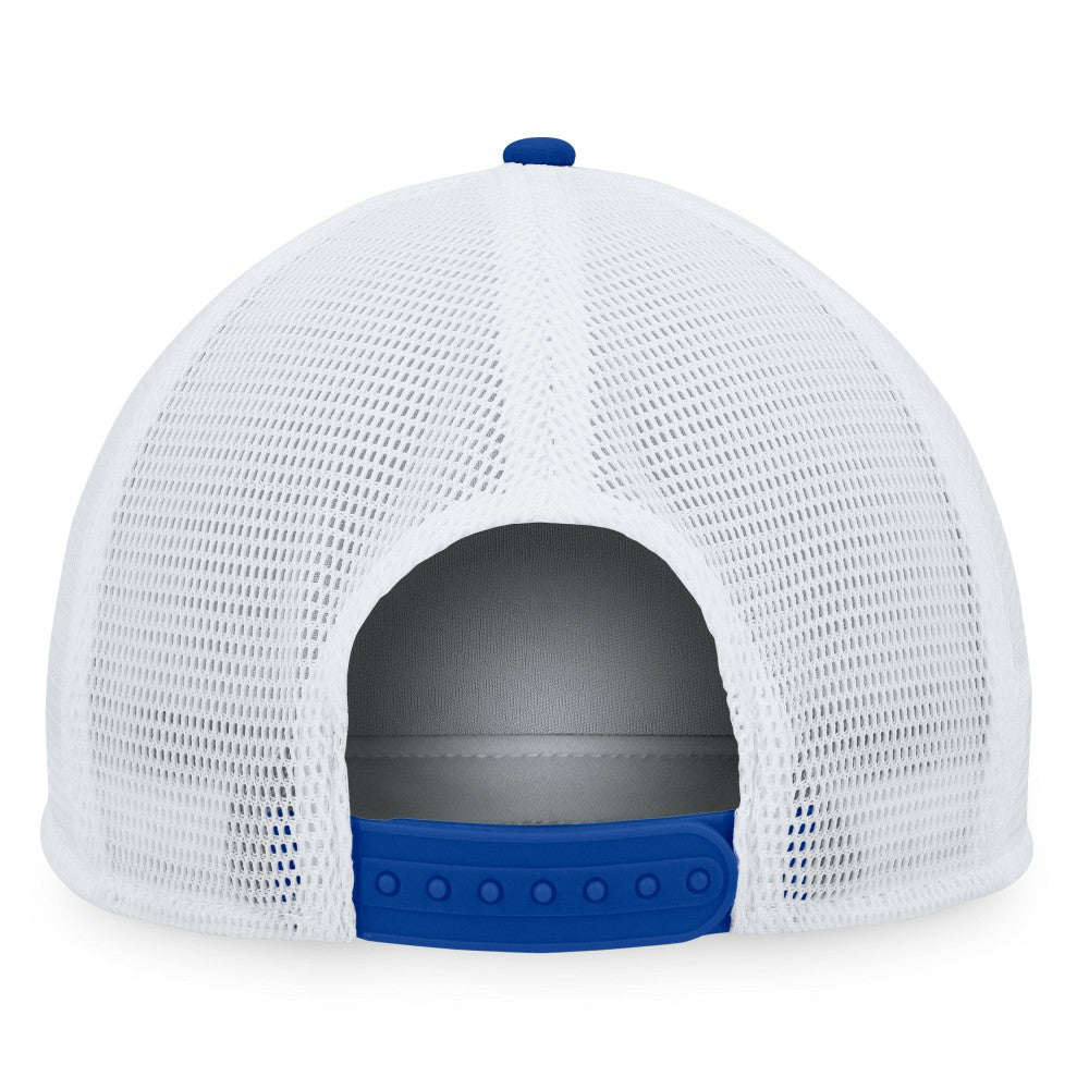 Los Angeles Dodgers Fanatics Foam Front Patch Trucker Snapback Hat - Royal Hats