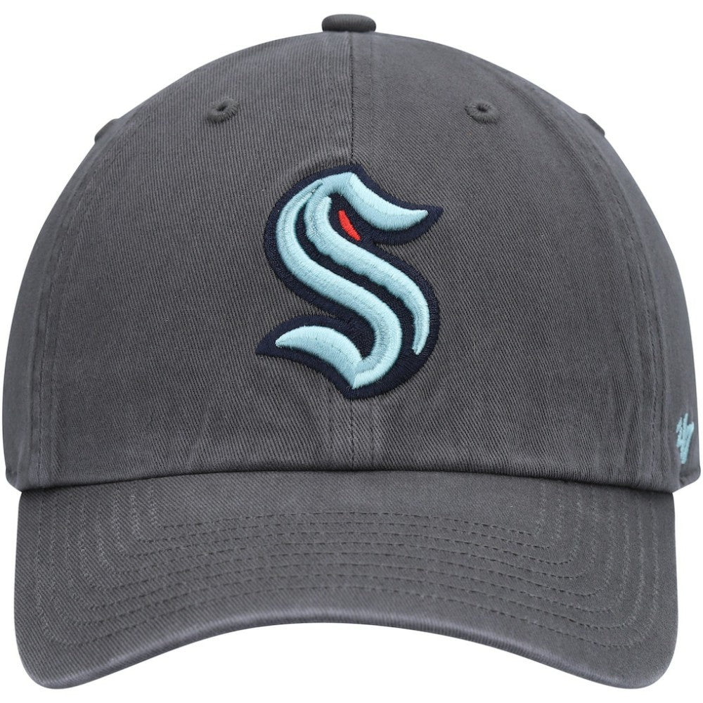NHL Seattle Kraken '47 Clean Up Adjustable Hat - Charcoal